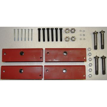 Triple Axle Replacement Trailer Slipper Spring Equalizer Kit