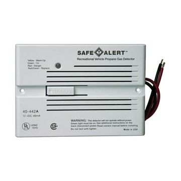 Safe-T-Alert White Flush Mount LP Gas Alarm