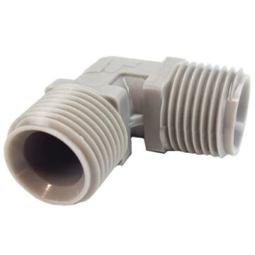 Zurn 1/2" MPT x 1/2" MPT Fresh Water 90 Degree Elbow Coupling Fitting