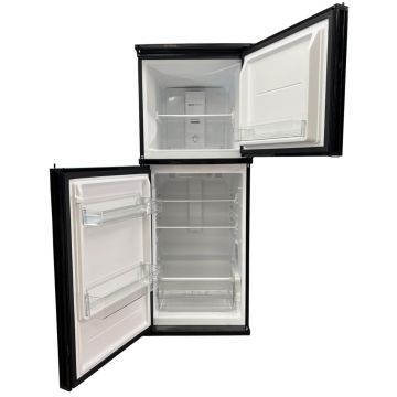 Way Interglobal 10.7 Cu Ft Dual Door 12 Volt Refrigerator/Freezer with Ice Maker