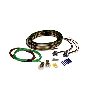 Blue Ox Bulb and Socket Tail Light Wiring Kit
