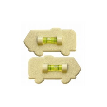 Prime Products Colonial White Motorhome Stick-On Level