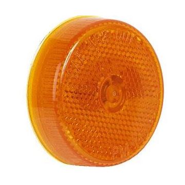Peterson Sealed Round Amber Light 143A Angle