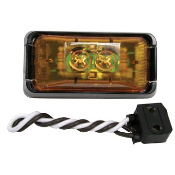 Peterson Mfg Piranha Sealed LED Amber Clearance Marker Light Kit *Only 6 Available*