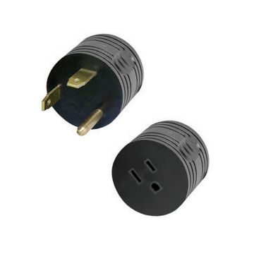 SouthWire 30 Amp M to 15 Amp F Plug Adapter