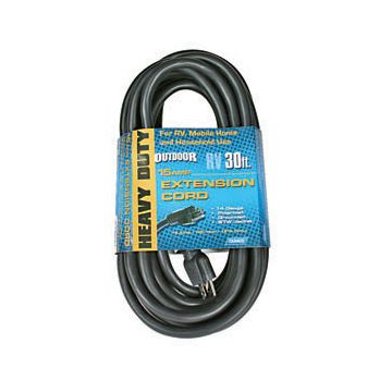 Camco 15 AMP 30' Power Grip Extension Cord