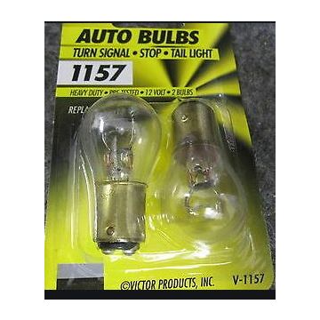 Victor 1157 Turn, Stop & Tail Light Auto Bulb 12V-2 Pack