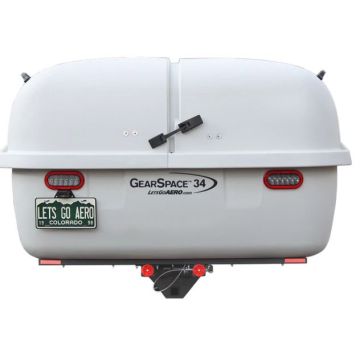 Gear Space Trailer Hitch Cargo Carrier - Off White 