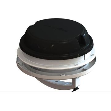 MaxxAir Ventilation Solutions Powered Roof Vent Black