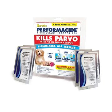 Performacide® Parvo Killer & Disinfectant & Deodorizer 32 oz. Refill Kit - 6 Pack