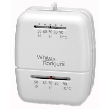 White Rogers Heat Only with Night Off Thermostat