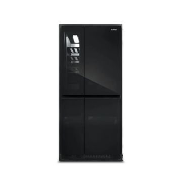 Furrion 14 Cu. Ft. AC Compressor 4-Door Refrigerator - Black