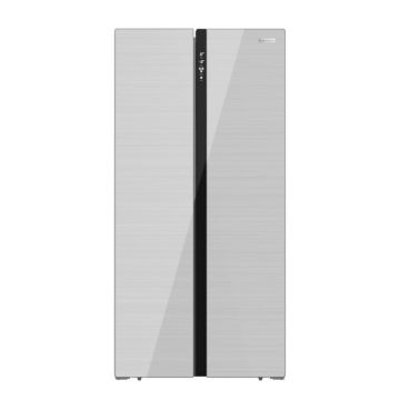Furrion Arctic® 16 Cu. Ft. DC Compressor Side-by-Side Residential Style Refrigerator - Stainless Steel