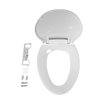 Lippert Flow Max™ Replacement Toilet Seat & Lid - White