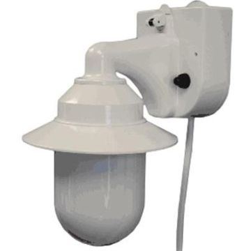Polymer White Portable RV Wall Lantern Porch Light