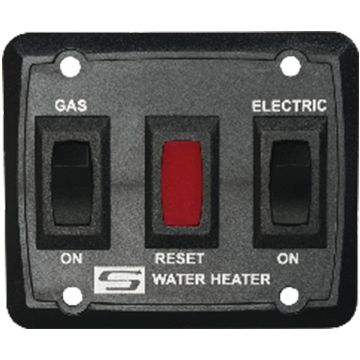 Suburban Gas/Electric Water Heater Black Power Wall Switch