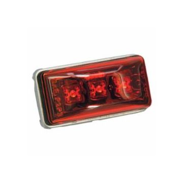Wesbar Waterproof LED Clearance/Side Marker Light - Red