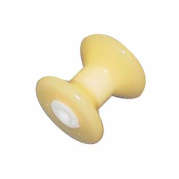 Rubber Bow Roller - Yellow, 3" x 3"