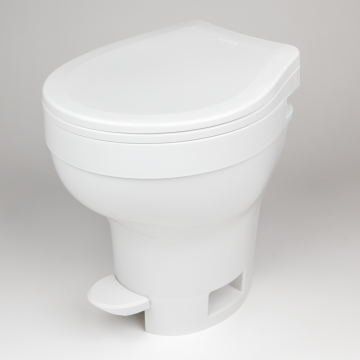 Thetford White High Profile Aqua Magic VI Slo Close Lid with Hand Sprayer Toilet