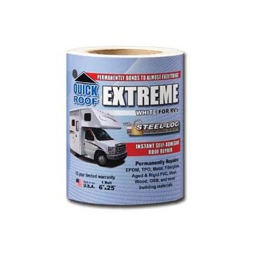 Quick Roof Extreme 6" x 25' White