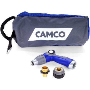 Camco 20-Foot Coiled Hose & Spray Nozzle Kit *Only 4 Available at Sale Price*