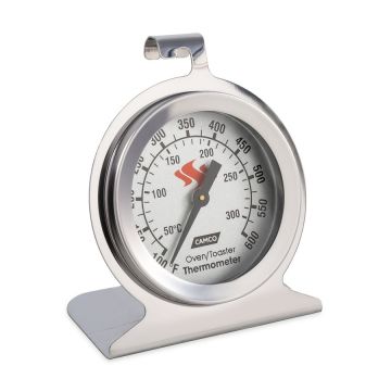 Camco Stainless Steel Large Dial Oven Thermometer
