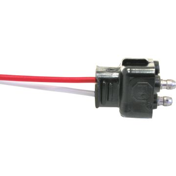 Peterson 2 Wire Straight 10.5" Molded Plug