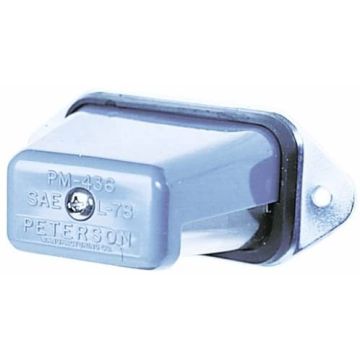 Peterson Clear License Plate Light 436 Angled