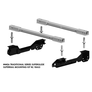 PullRite Traditional Series SuperRail 16K & 20K Mounting Kit for 1999-2016 Ford F250 & F350 Trucks