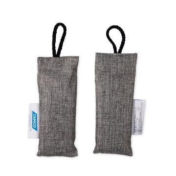 Camco Moso-Bamboo Charcoal Odor Absorber Bags, 2 Pack