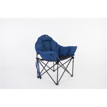 Faulkner Blue/Black Big Dog Bucket Chair