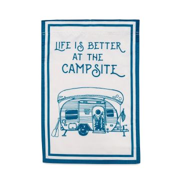 Camco Life is Better at the Campsite Garden Flag