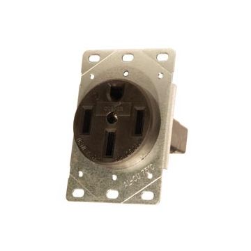  50 Amp 4-Wire Receptacle with Bracket