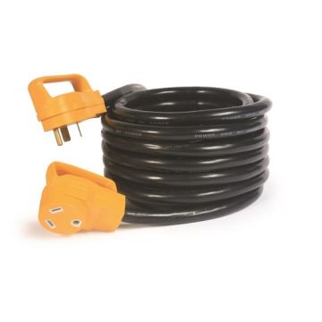 Camco 30 AMP 25' Power Grip Extension Cord with handles