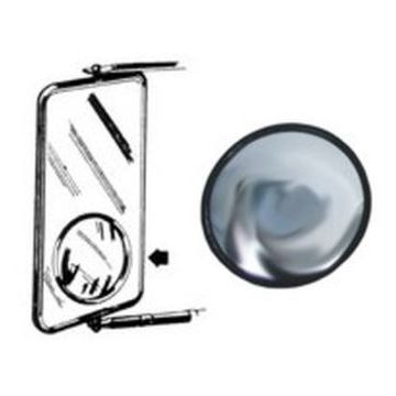 Prime Products 3-3/4" Stick On Blind Spot Helper Mirror