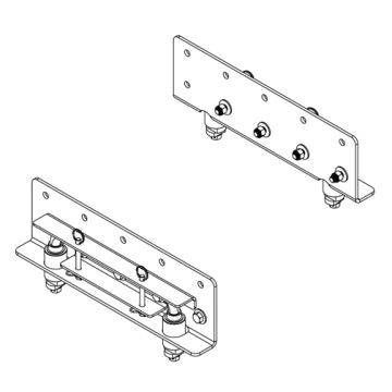 Demco Hijacker Ford / Reese Under Bed Side Adapter Plates