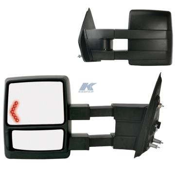 K-Source 2004 to 2013 Ford F-150 Power Extendable Towing Mirrors