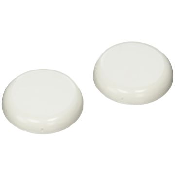 Carefree Awning Replacement White End Cap for SOK Manual Awning