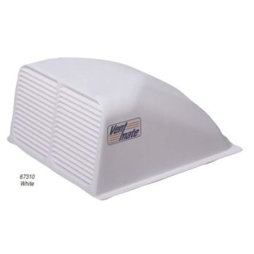 Vent Mate White Exterior Roof Vent Cover