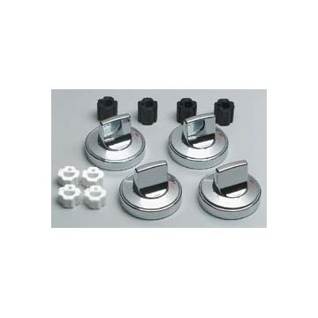 Range Kleen Chrome Colored Replacement Knobs