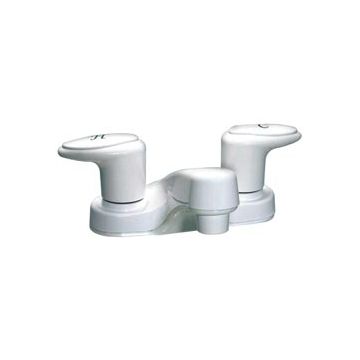 Phoenix White Two Lever Handled Lavatory Faucet
