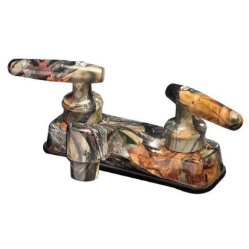 Empire Brass Company Lever Handle Green Camouflage Lavatory Faucet