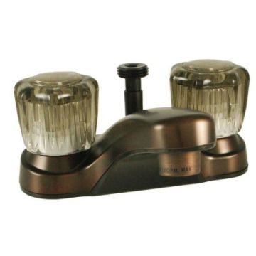 Empire Brass Company Oil Rubbed Bronze Lavatory Diverter with Smoke Knobs