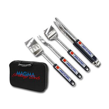 Magma "Telescoping" Stainless Steel Grill Tools w/ Storage Case