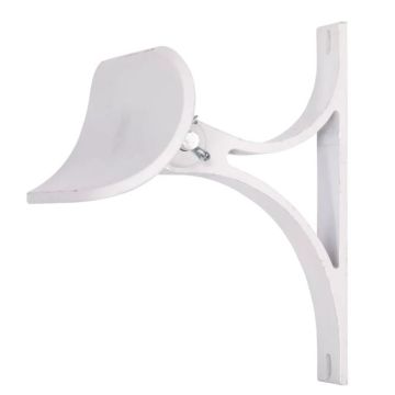 Awning Roller White Cradle Support