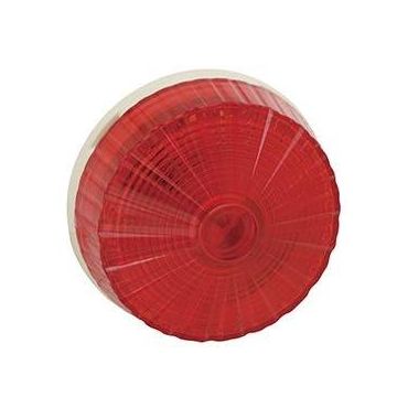 Bargman 100 Series Round Red Clearance Side Marker Light 34-50-101 Front