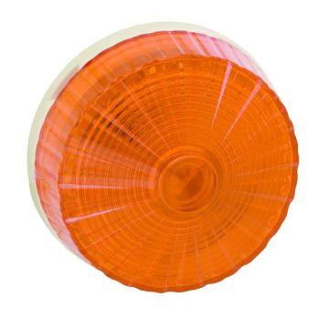 Bargman 100 Series Round Amber Clearance Side Marker Light 34-50-102 Front