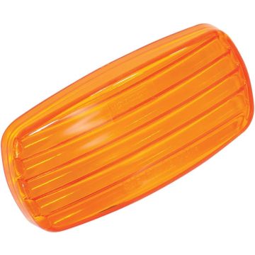 Bargman 58 Series Amber Snap-On Clearance Lens 34-58-012 Top Angled