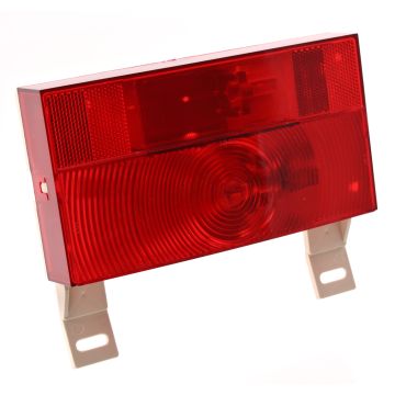 Bargman #91 Series Surface Mount Taillight with License Bracket with-out Back-Up 30-91-008