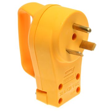 Camco 30 Amp Power Grip Replacement Plug  *** ONLY 4 LEFT AT THIS PRICE***